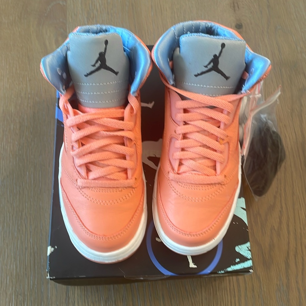 Jordan x DJ Khaled Air Jordan retro 5 "Crimson Bliss" sneakers Size 13c NEW NWT